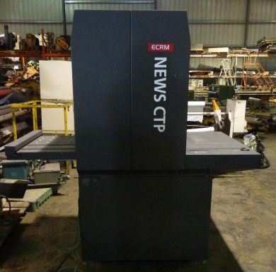 MAKO NEWS ECRM INC CTP PLATESETTER 111111-X40 SM MD SZ NEWSPAPER USED