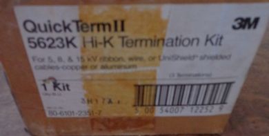 3M QUICKTERM II 5623K HI-K TERMINATION KIT NIB NOS