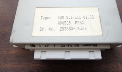 INDRAMAT SOFTWARE MODULE DSM 2.1-E11-01.RS