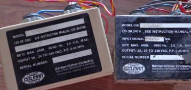 BARBER COLMAN TRANSDUCER 658A-00004 USED