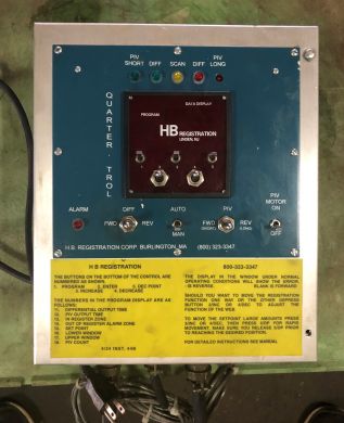 H.B Registration Corp Quarter Trol Scan
